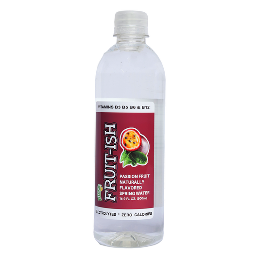 KRISP FRUITISH Passion Fruit Vitamin Spring Water w/ Electrolytes