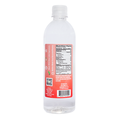 KRISP FLAVAS Organic Strawberry/Pineapple Flavored Spring Water w/ Magnesium & Zinc - 12 pack